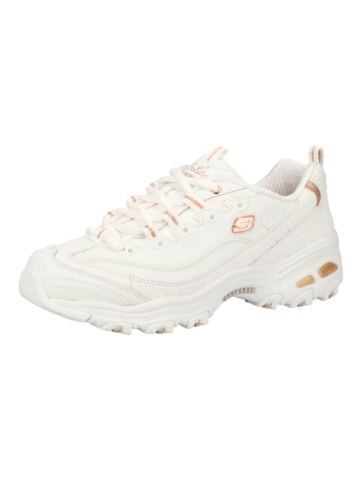 Кроссовки на шнуровке Skechers, белый