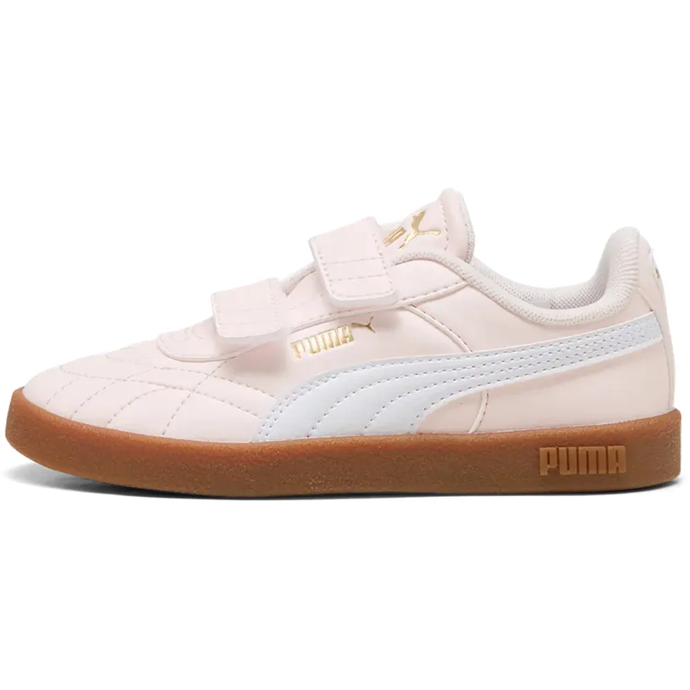 Кроссовки Puma Club II Indoor V PS, розовый — фото 3