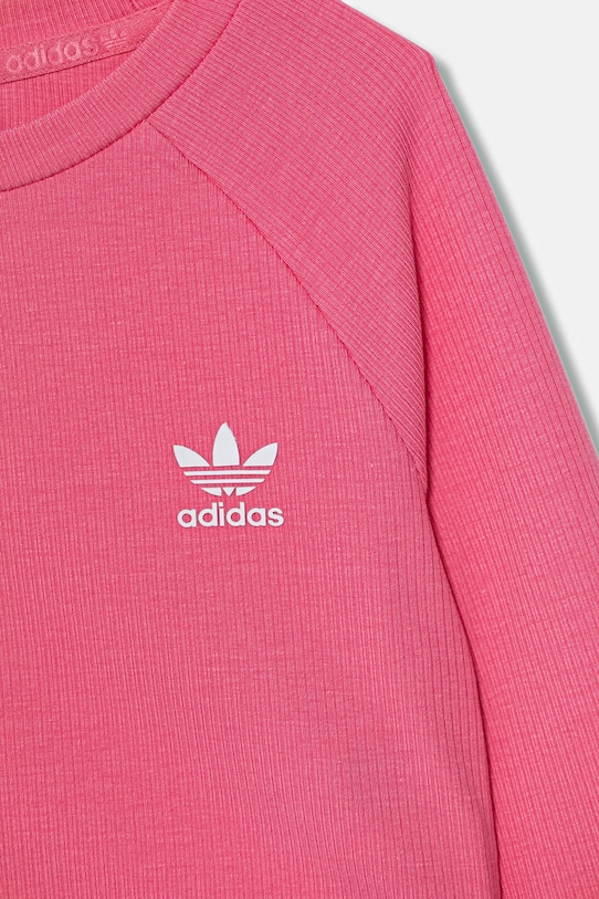 Детская водолазка Adidas Originals, розовый — фото 3
