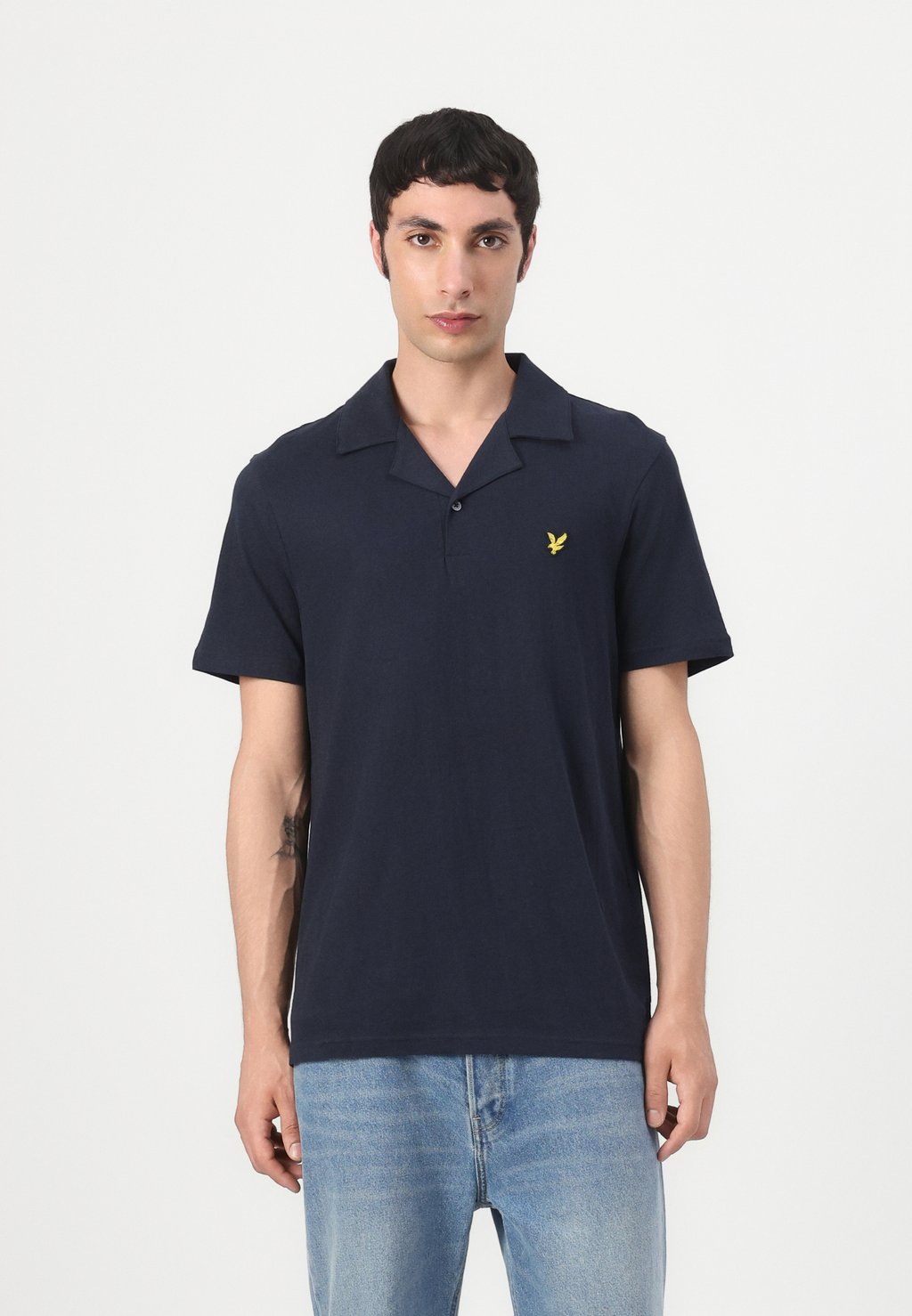 

Рубашка поло Lyle & Scott, темно-синий