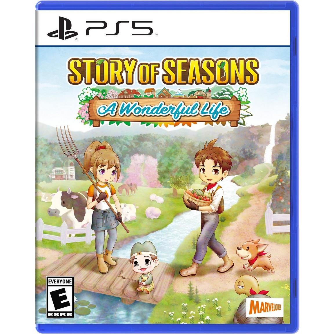 

Видеоигра Story of Seasons: A Wonderful Life - PlayStation 5