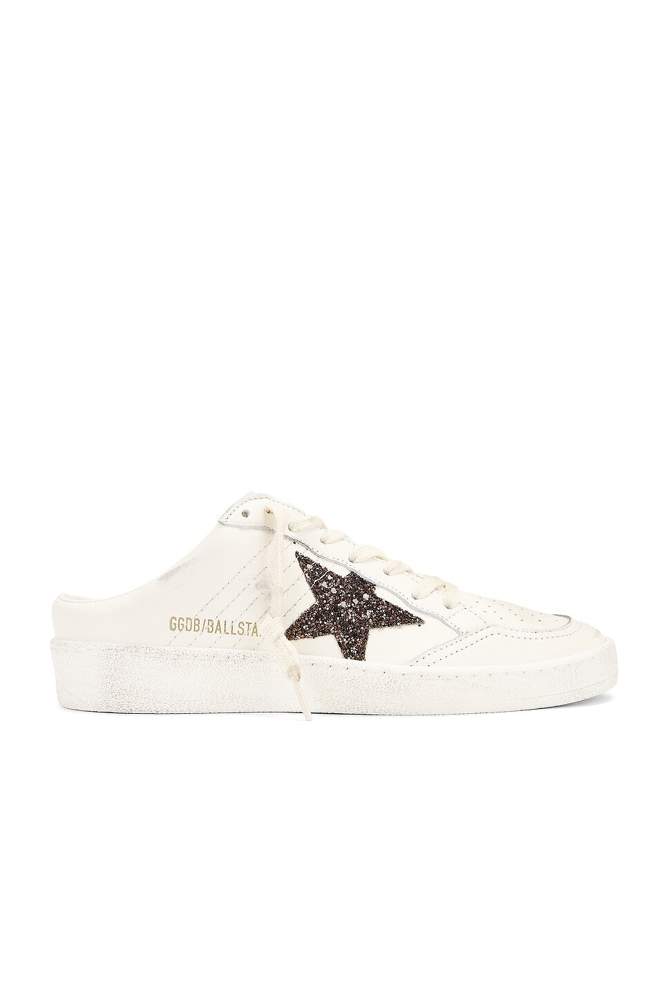 

Кроссовки-сабо Ball Star Golden Goose, цвет Optic White & Nut