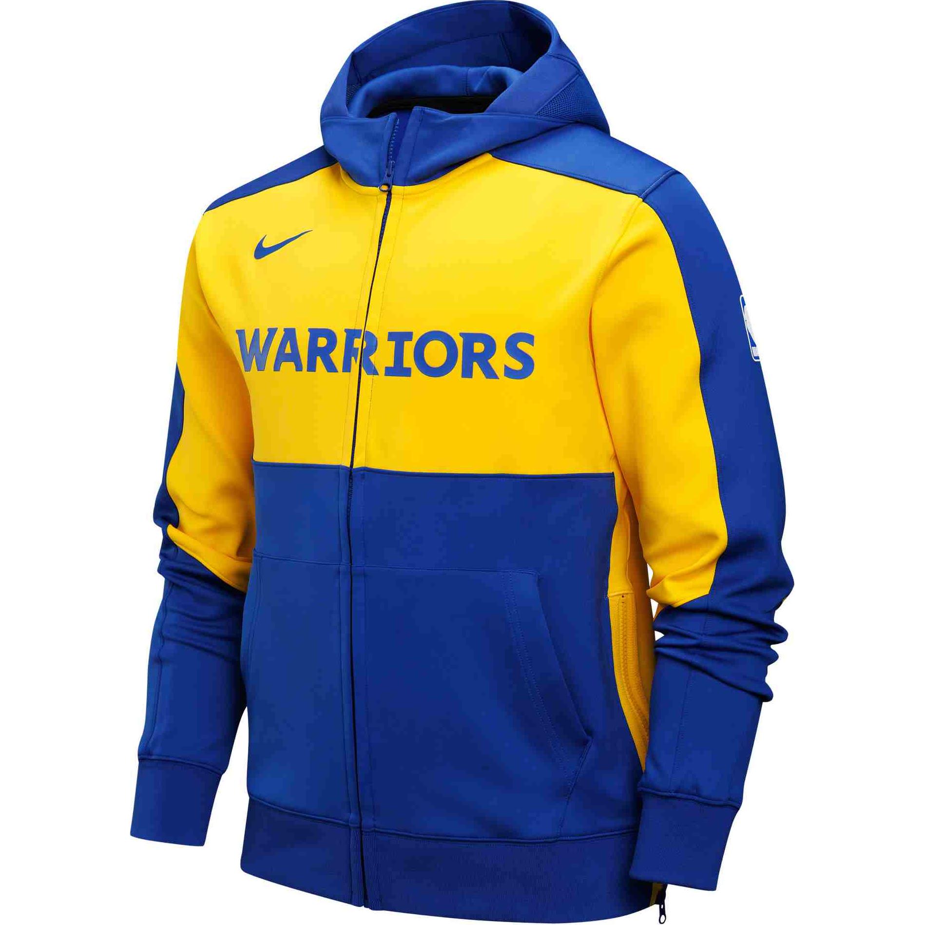 Nike Джакет DRI-FIT NBA мужской Ламп Грасс Блю Амарилло Еллоу, Lamp Grass Blue/Amarillo Yellow — фото 3