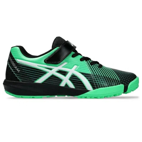 Детские кроссовки Asics Lazerbeam FJ-MG, черный/зеленый, размер 23.0cm - 36 RU — фото 3