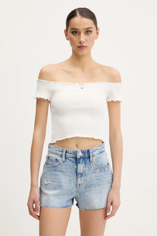 

Блузка Tommy Jeans, белый