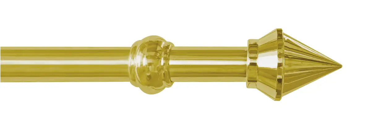 

Карниз для штор GARESA "СЕМАРА", 1 направляющая, желаемая длина, комплект для штор, пластик, выдвижной, с кольцами/2 направляющие 270 см, Ø28мм, цвет messingfarben