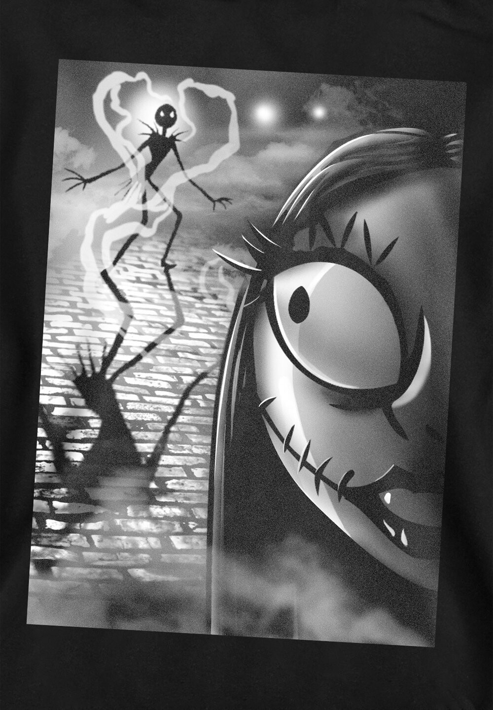 

Толстовка THE NIGHTMARE BEFORE CHRISTMAS SALLY CLOSE UP Disney, черный