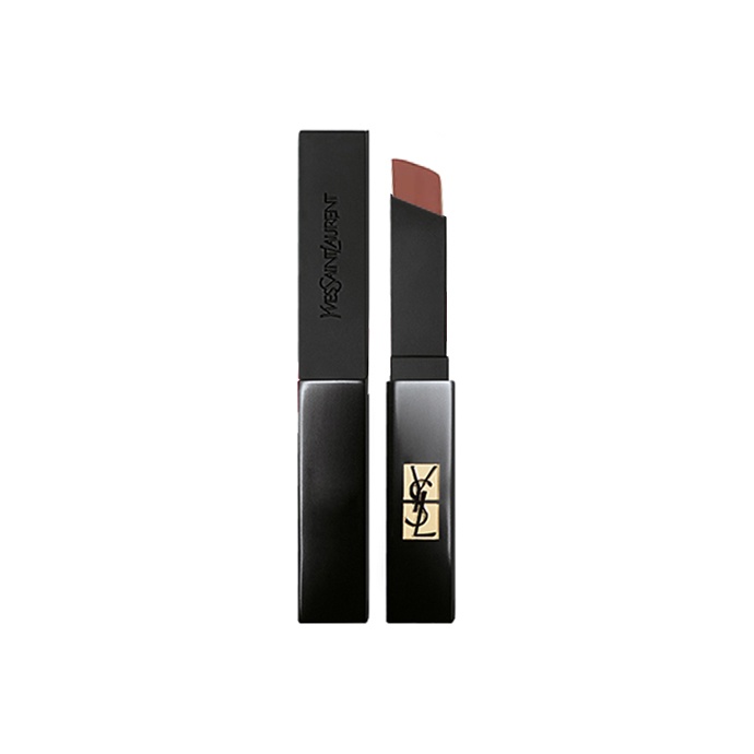 SAINT LAURENT Маленькая черная помада Black Bar Fine Tube Velvet матовая стойкая 2г