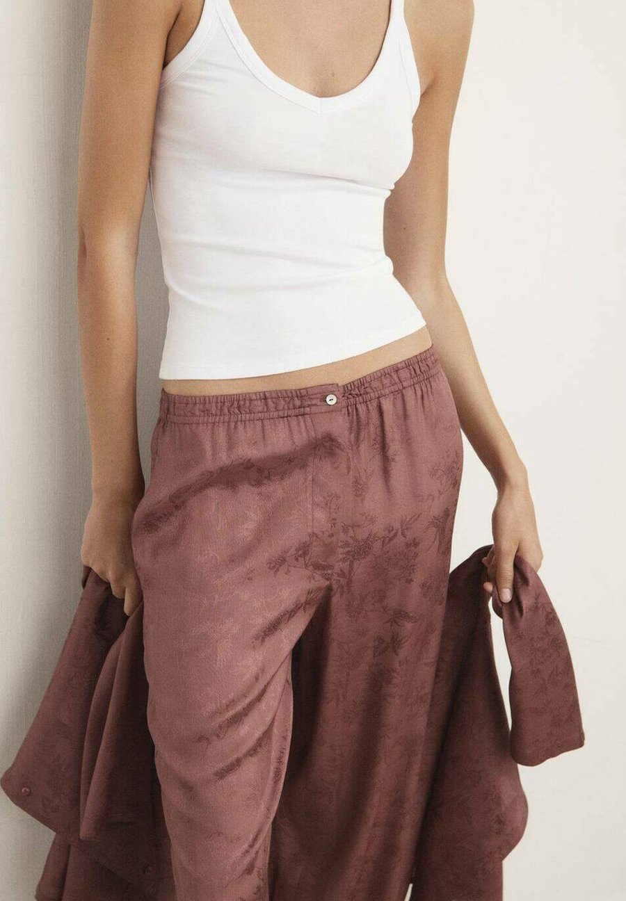 

Пижамные брюки Mango Pyjama bottoms, Brown