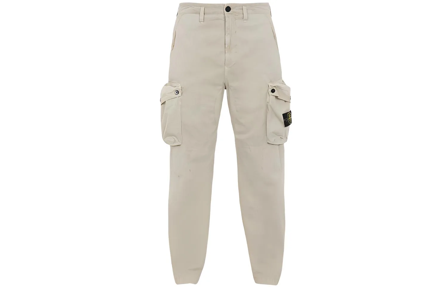 STONE ISLAND Кargo штаны мужские ecru