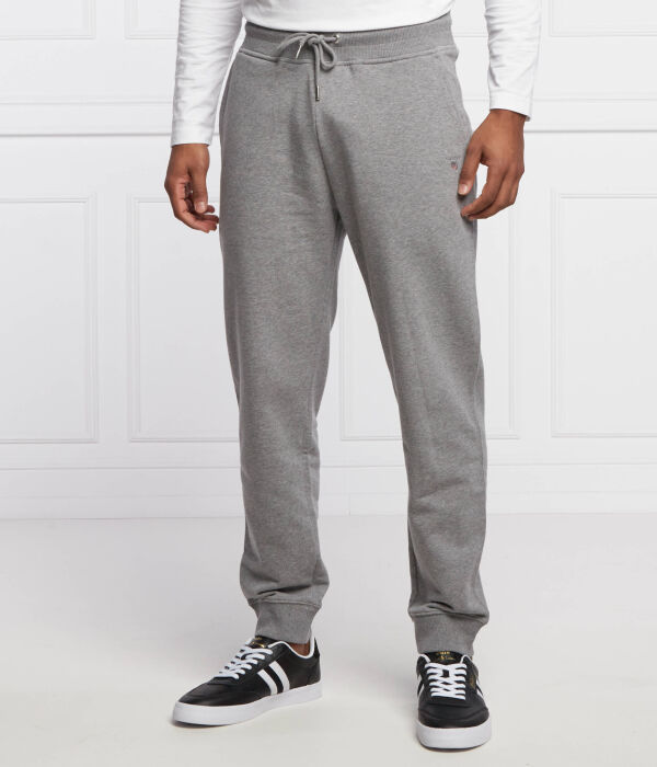 

Брюки Regular fit Gant, серый