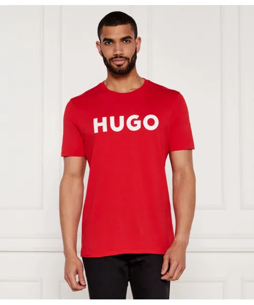 

Футболка dulivio Regular fit Hugo, красный