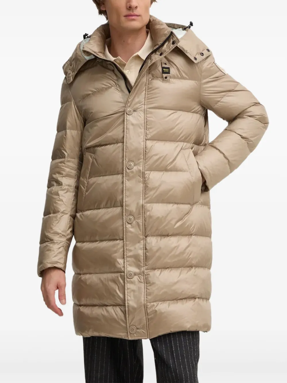 

Стеганая куртка с капюшоном Blauer, нейтральный