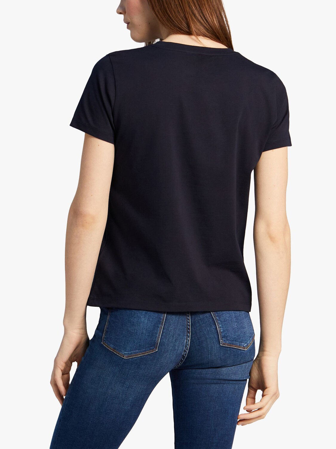 Футболка с логотипом Tommy Hilfiger Heritage из органического хлопка, Desert Sky — фото 2