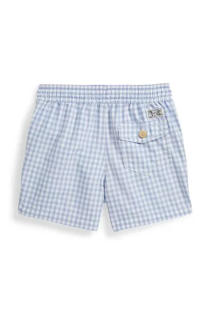 Шорты для купания детские быстросохнущие Polo Ralph Lauren, синий — фото 2