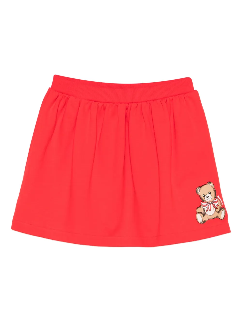 

Юбка с аппликацией Teddy Bear Moschino Kids, красный