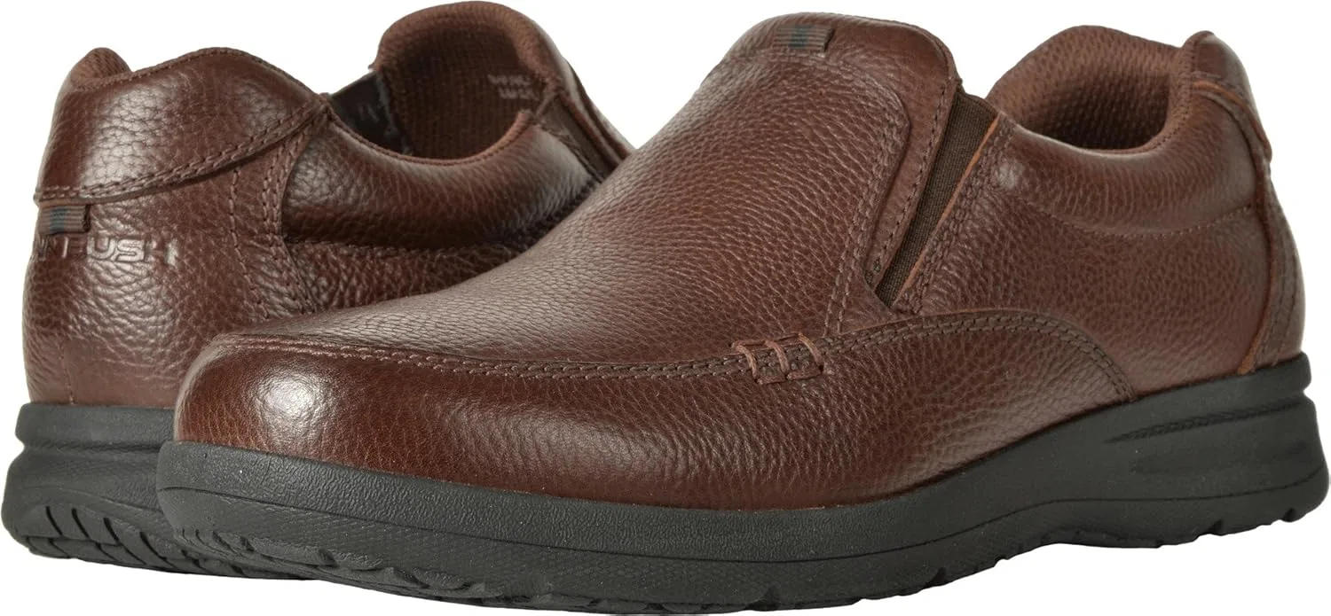 Лоферы Nunn Bush Cam Moc Toe Slip-On, коричневая кожа — фото 2
