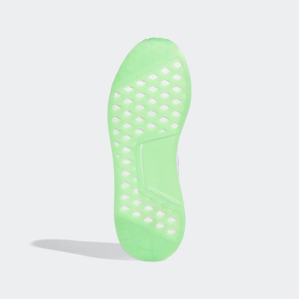 Мужские кроссовки adidas NMD R1 V2, белый/зеленый — фото 4