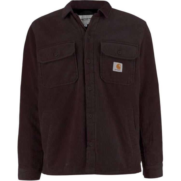 

Вельветовая рубашка-куртка Whitsome Carhartt Wip, коричневый