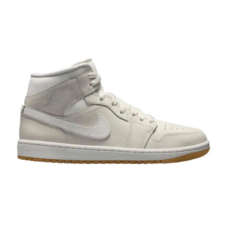 

Кроссовки Air Jordan Wmns Air Jordan 1 Mid Phantom Gum, кремовый