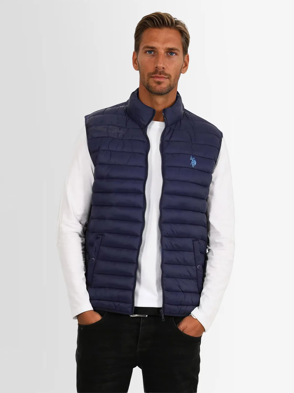 Жилет U.S. Polo Assn., Navy — фото 4