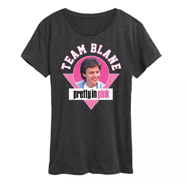 

Женская футболка Pretty in pink с принтом команды Blane Licensed Character, серый
