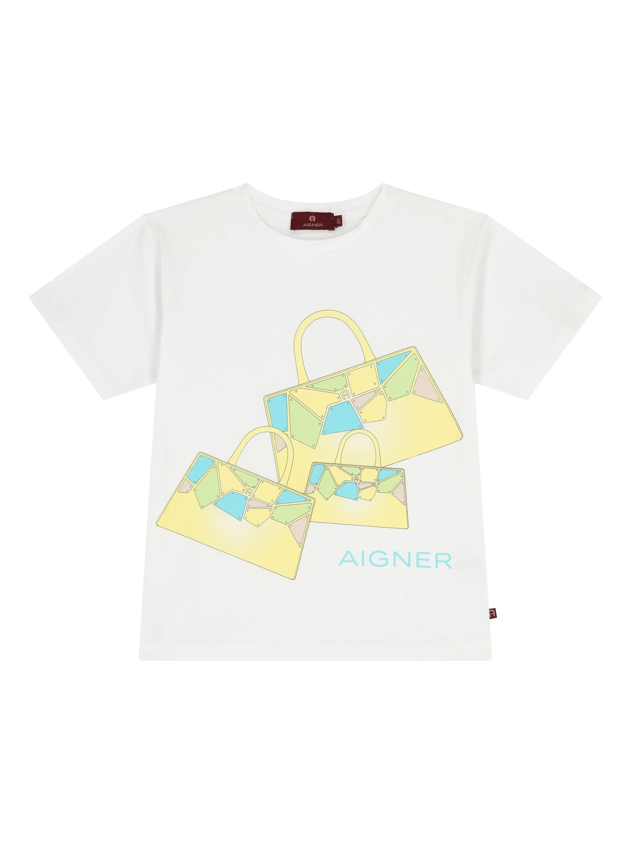 

Футболка с логотипом Aigner Kids, белый