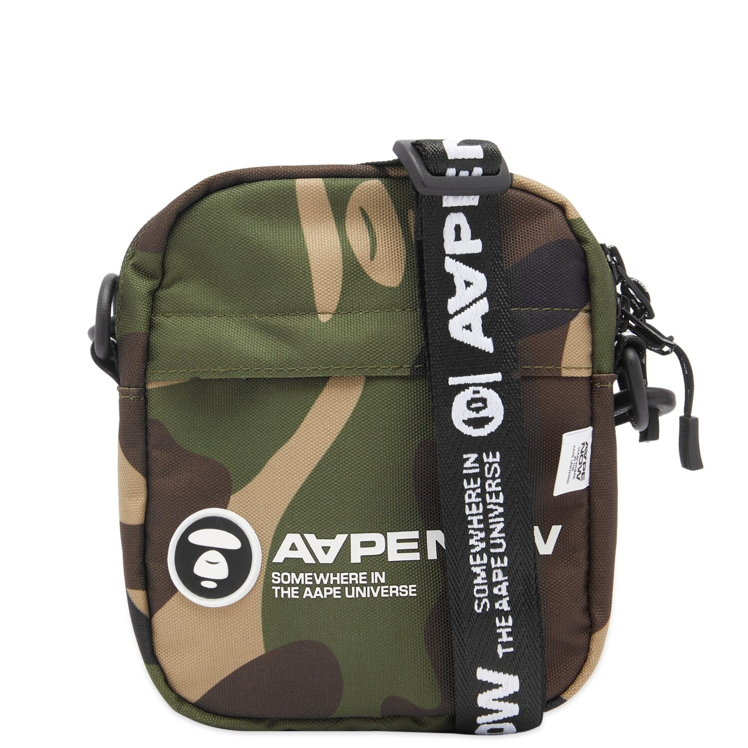 

Сумка Aape Nylon Small Messenger Bag, зеленый