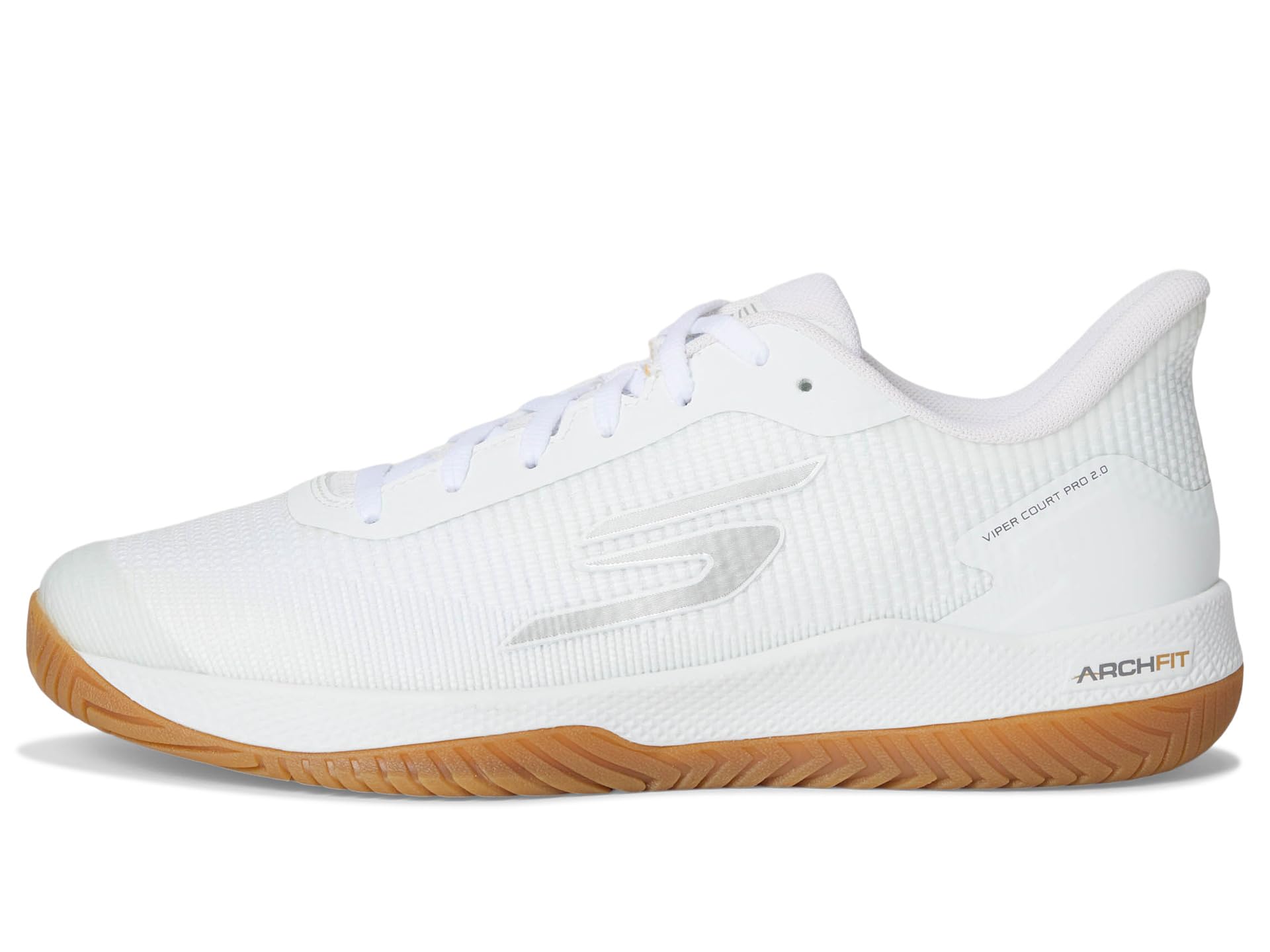 Кроссовки SKECHERS Pickleball Viper Court Pro 2.0 Sneaker, белый — фото 4