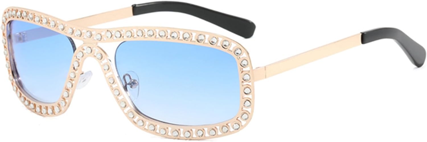 

Женские солнцезащитные очки Bullabulling Bling, квадратные солнцезащитные очки, очки со стразами, большие солнцезащитные очки с бриллиантами и кристаллами, винтажные, C5