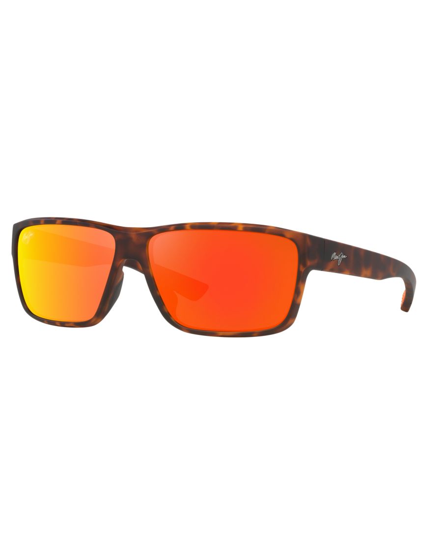 

Мужские поляризованные солнцезащитные очки Uila, MJ000785 Maui Jim, Tortoise Matte