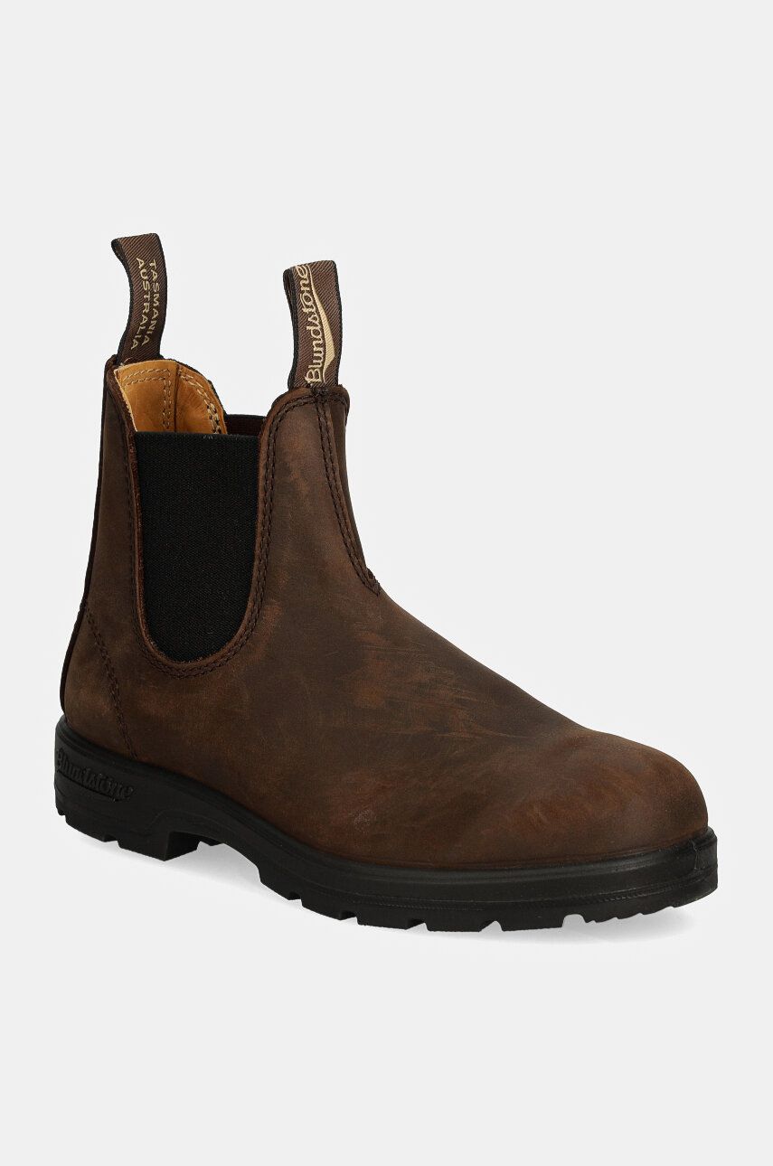 

Ботинки Blundstone из нубука, коричневый