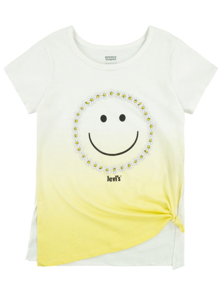

Футболка Levi's Kids, цвет weiß/gelb