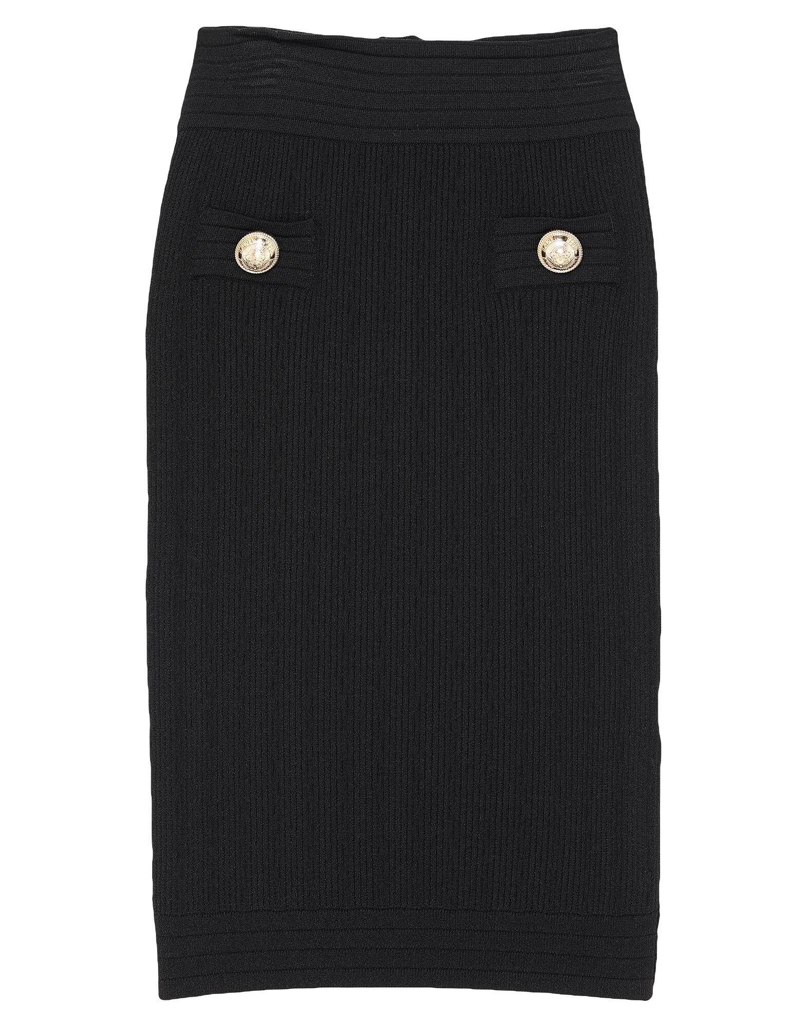 

Мини-юбки Balmain, черный