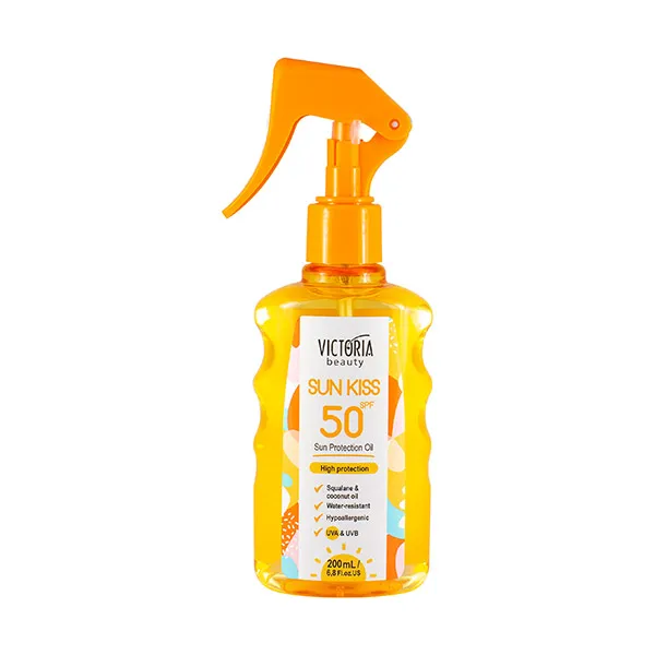 

Солнцезащитное масло для тела Sun Kiss Kids 50+ Victoria Beauty, 200 ml