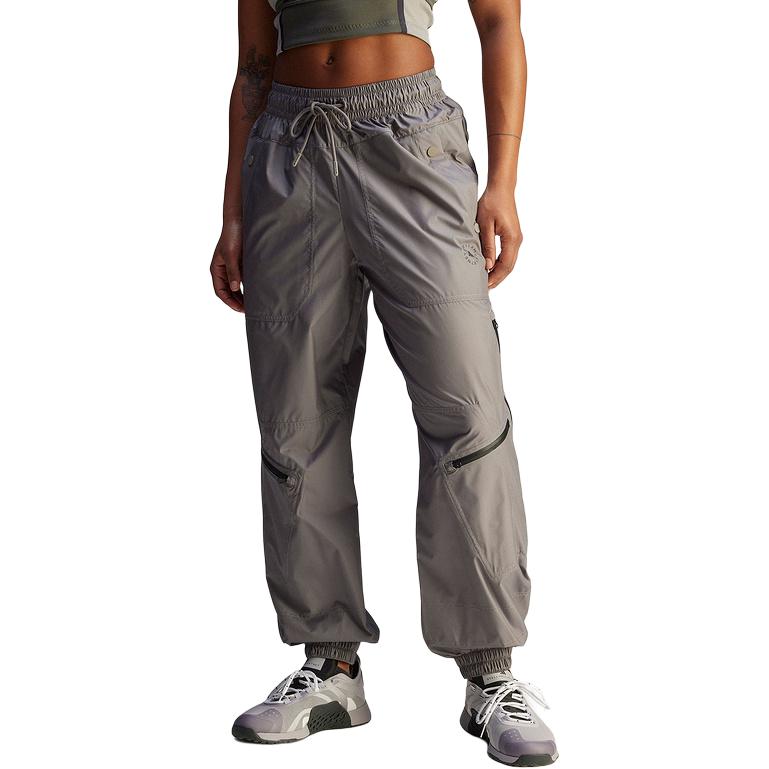 SS25 Вязаные спортивные штаны Women's Gray Adidas, серый — фото 3