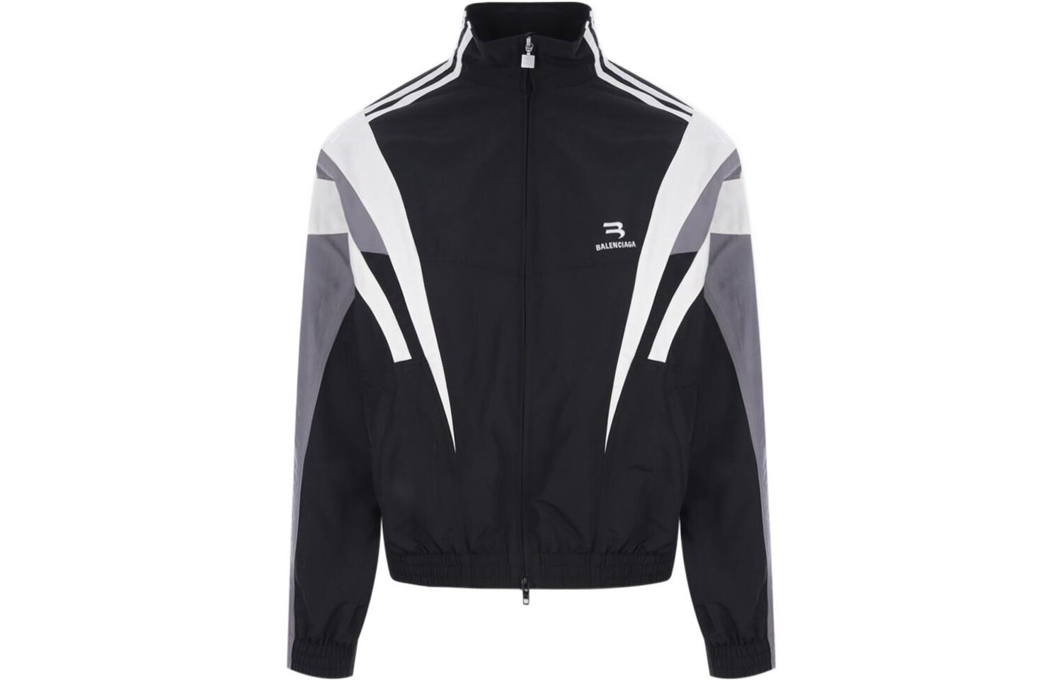 

Толстовка мужская Balenciaga Sporty B Tracksuit, черный / серый / белый