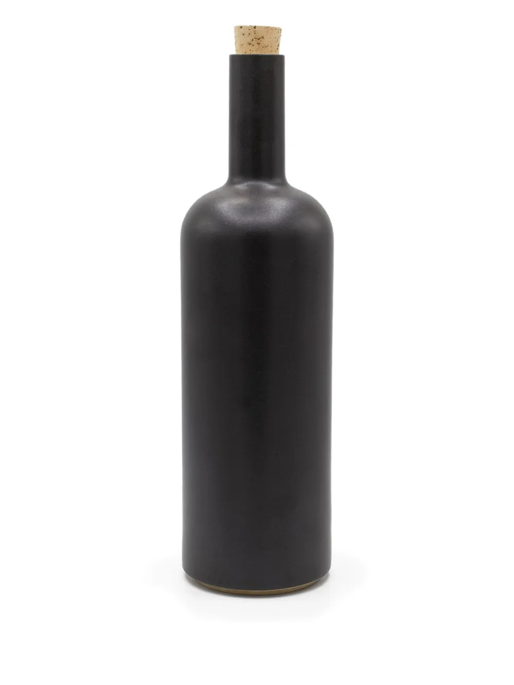 

Бутылка с пробковой крышкой, 1.1 л, 30х8,5 см, Hasami Porcelain, черный