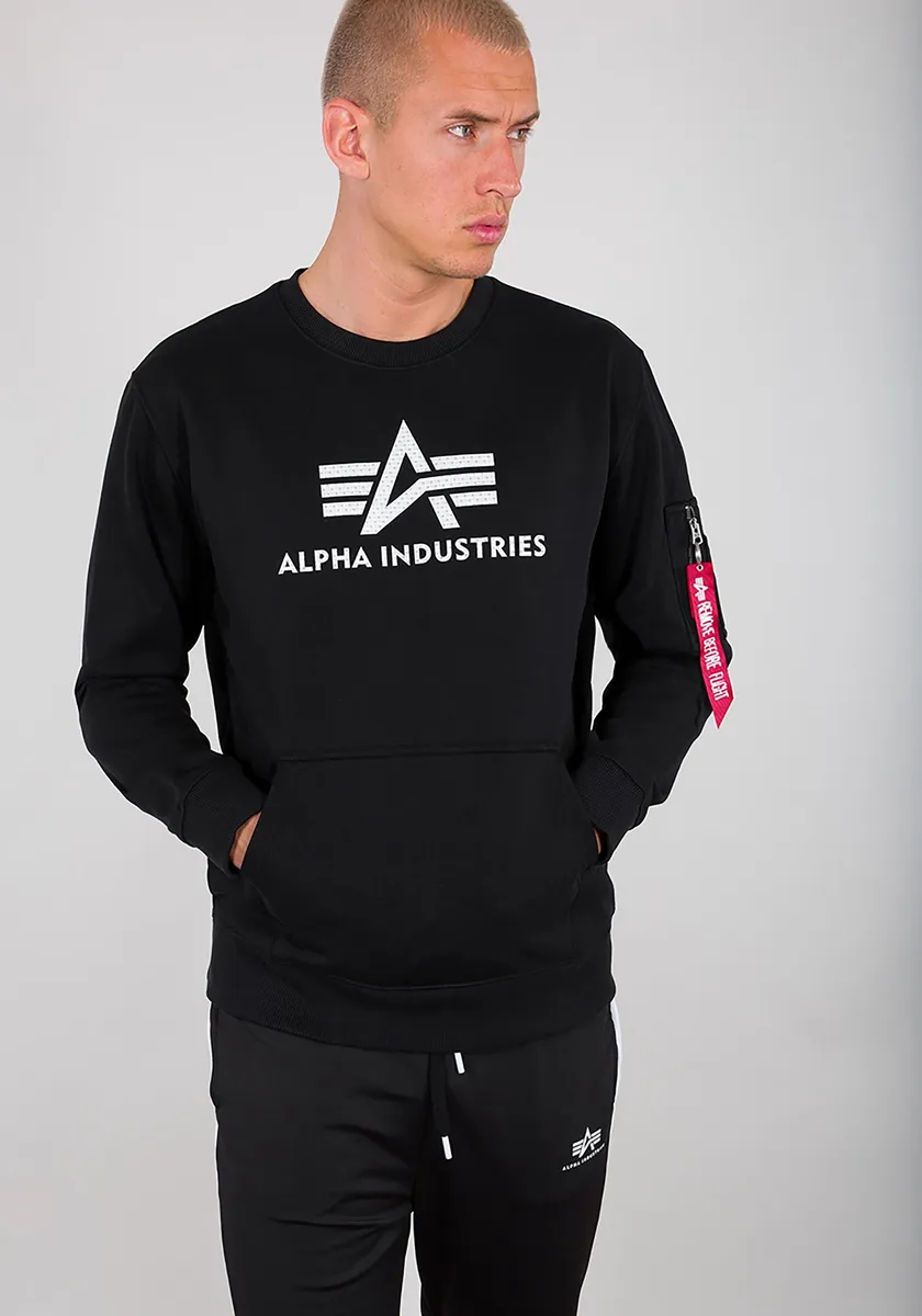 

Свитер Alpha Industries " Alpha Industries Мужчины - Толстовки Свитер с 3D-логотипом", черный