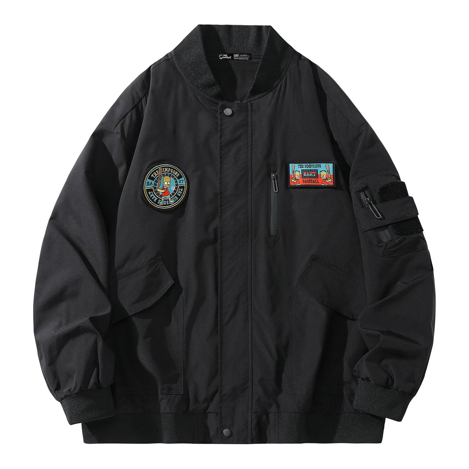 

The Simpsons Куртка унисекс «Симпсоны», Черный (утолщенный)