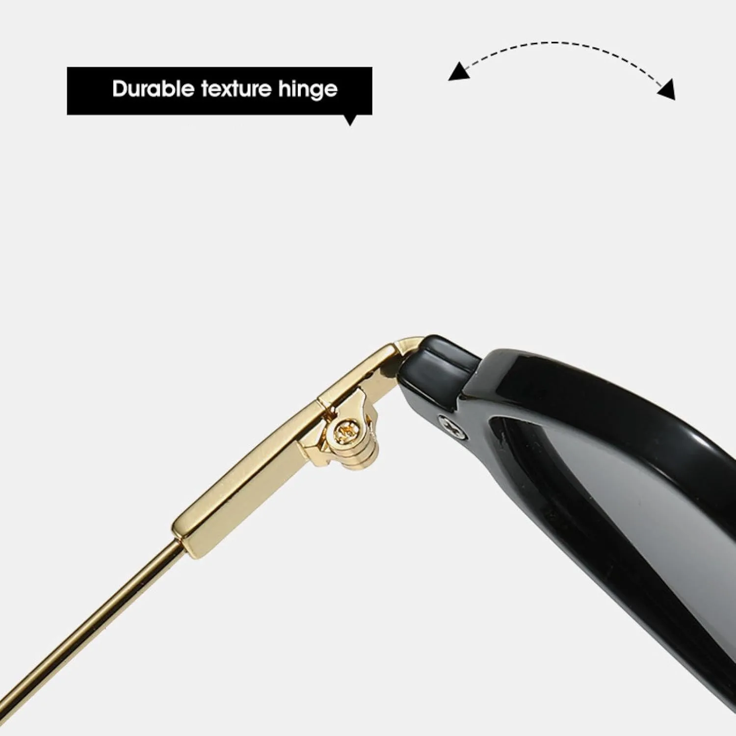 

Солнцезащитные очки неправильной формы для женщин, маленькая оправа, модные очки для мужчин, защита от УФ-излучения UV400, для вождения и путешествий TVTBBVV, Brown