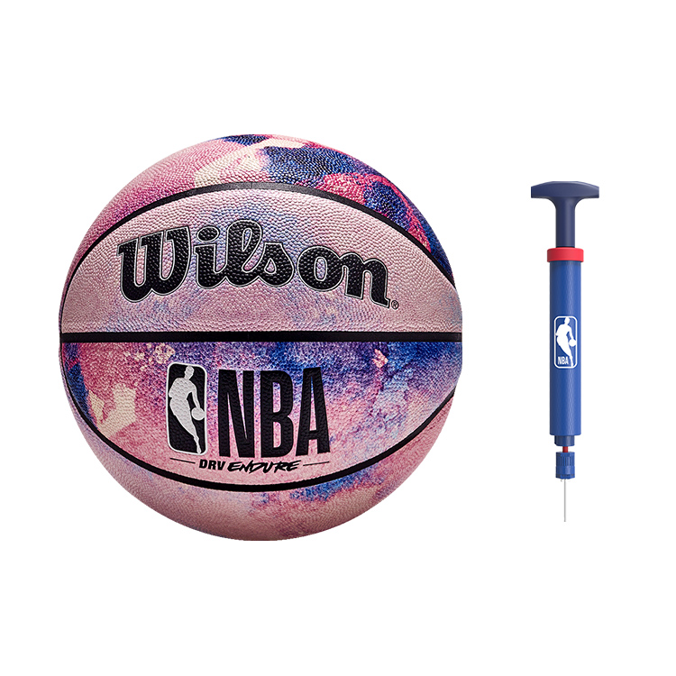 

Wilson Баскетбольный мяч PU розовый размер 7 тренировочный unisex Китай