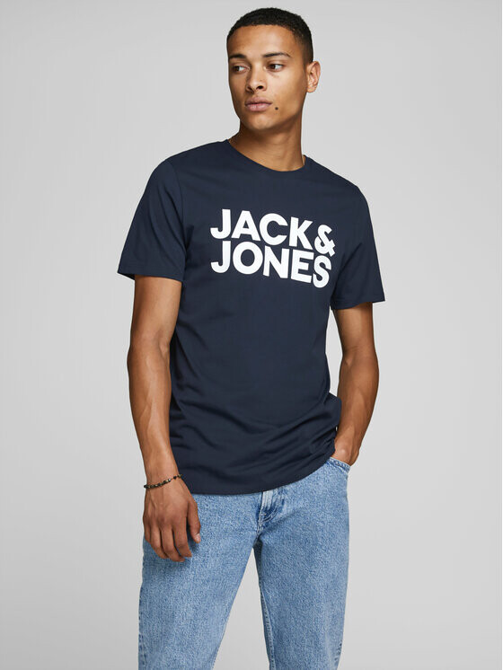 

Футболка узкого кроя Jack&Jones, синий