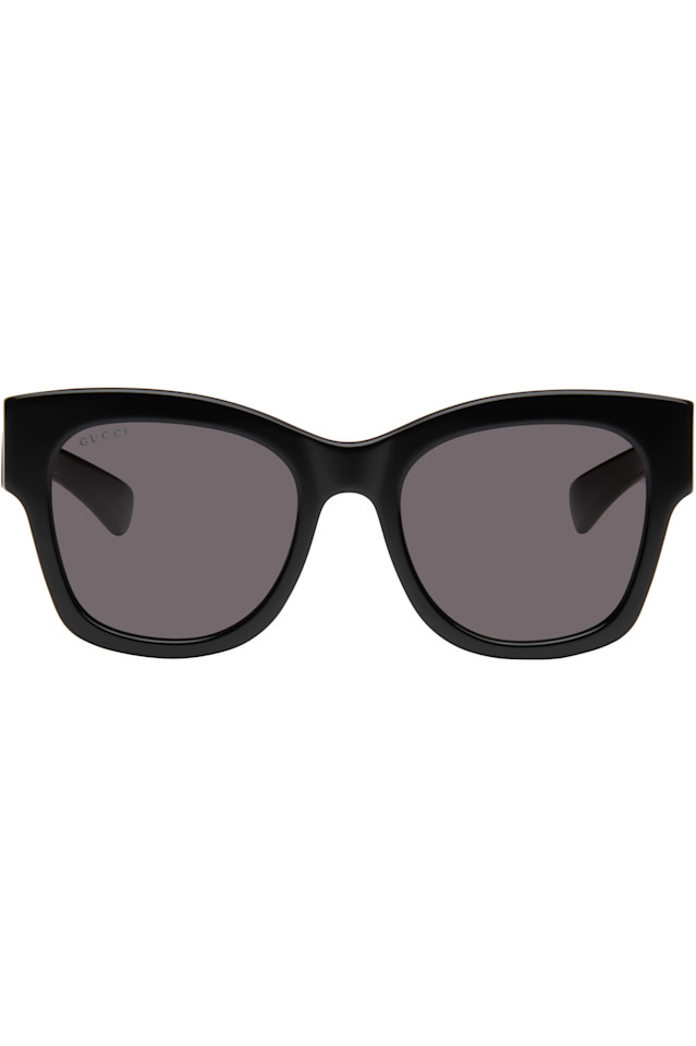 

Солнцезащитные очки Butterfly frame Gucci, черный
