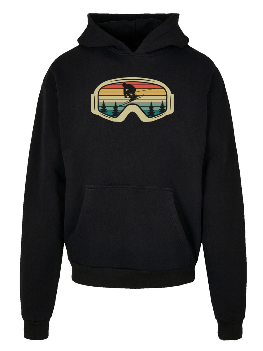 

Толстовка F4NT4STIC Retro Skibrille Wintersport, черный