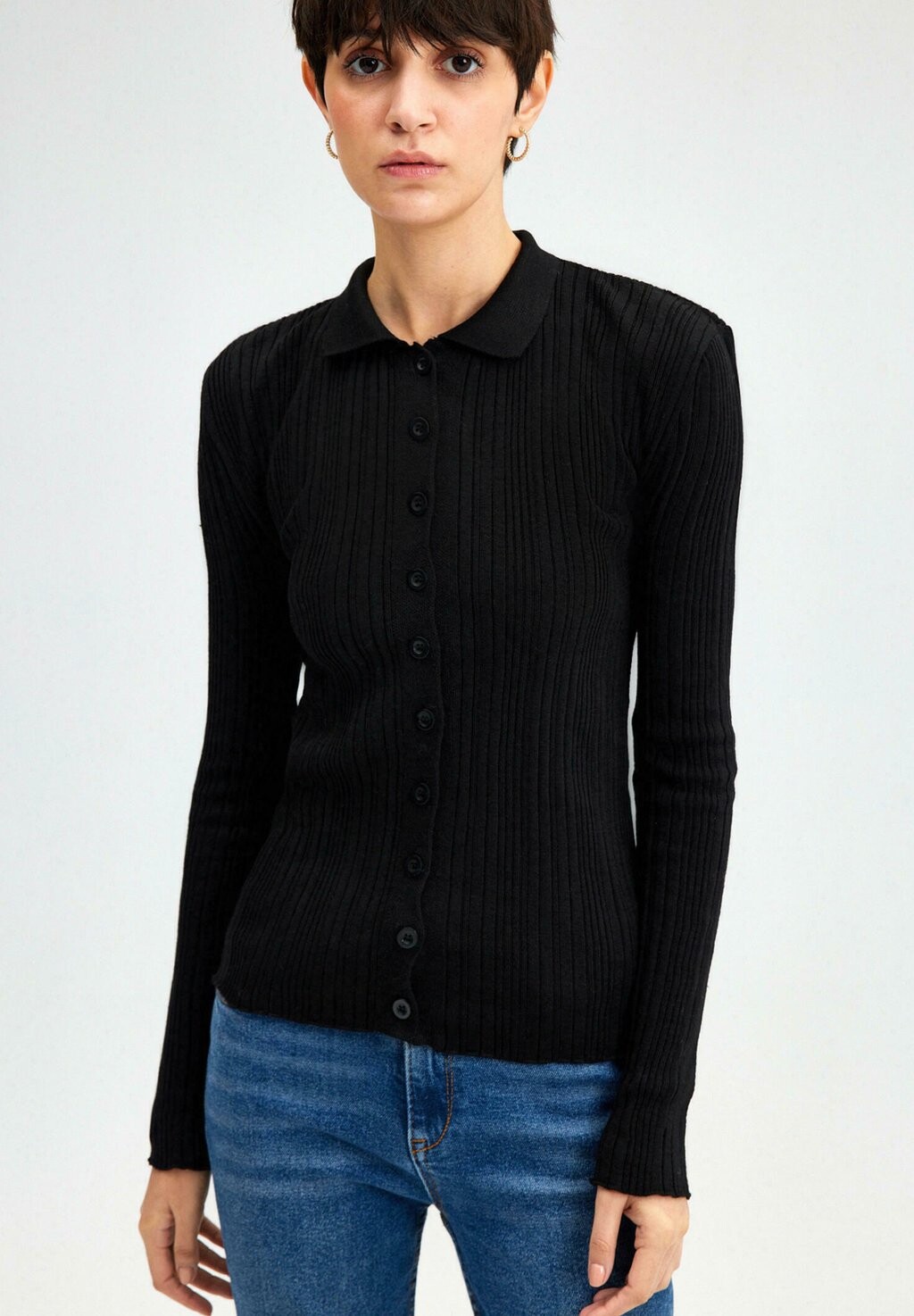 

Кардиган THIN TRICOT Touché Privé, черный
