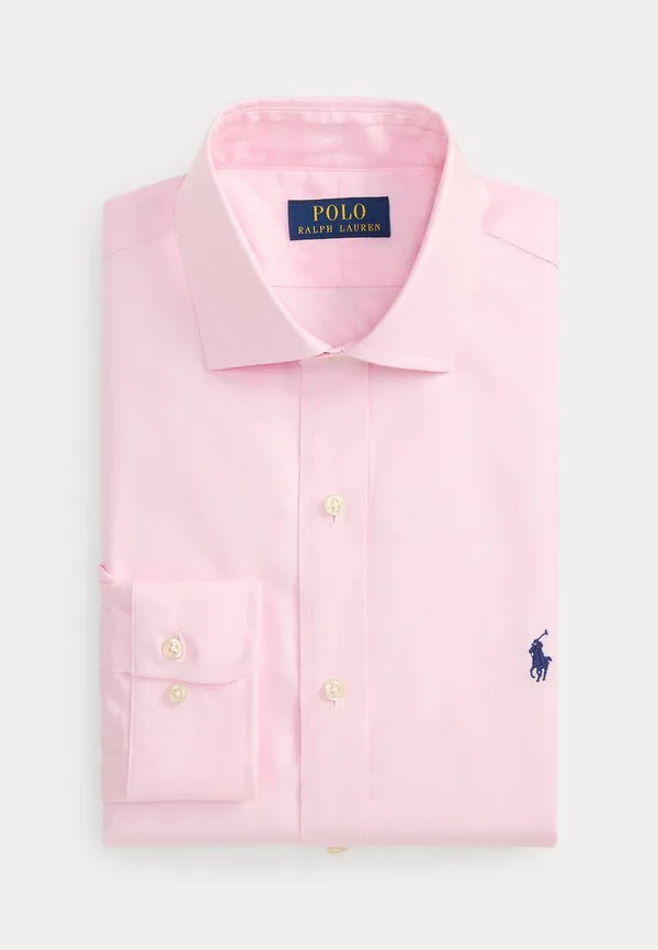 Приталенная рубашка из поплина, формальная рубашка Polo Ralph Lauren, Pink — фото 4