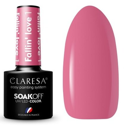 

Claresa Hybrid UV/LED лак для ногтей Hybrid Fallin' Love 1 Puderek