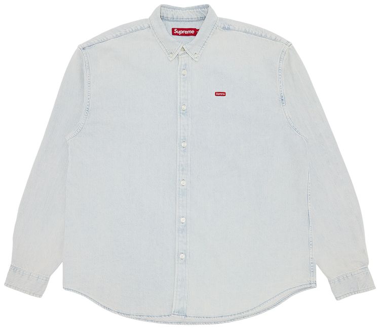 

Рубашка Supreme Small Box Shirt, синий