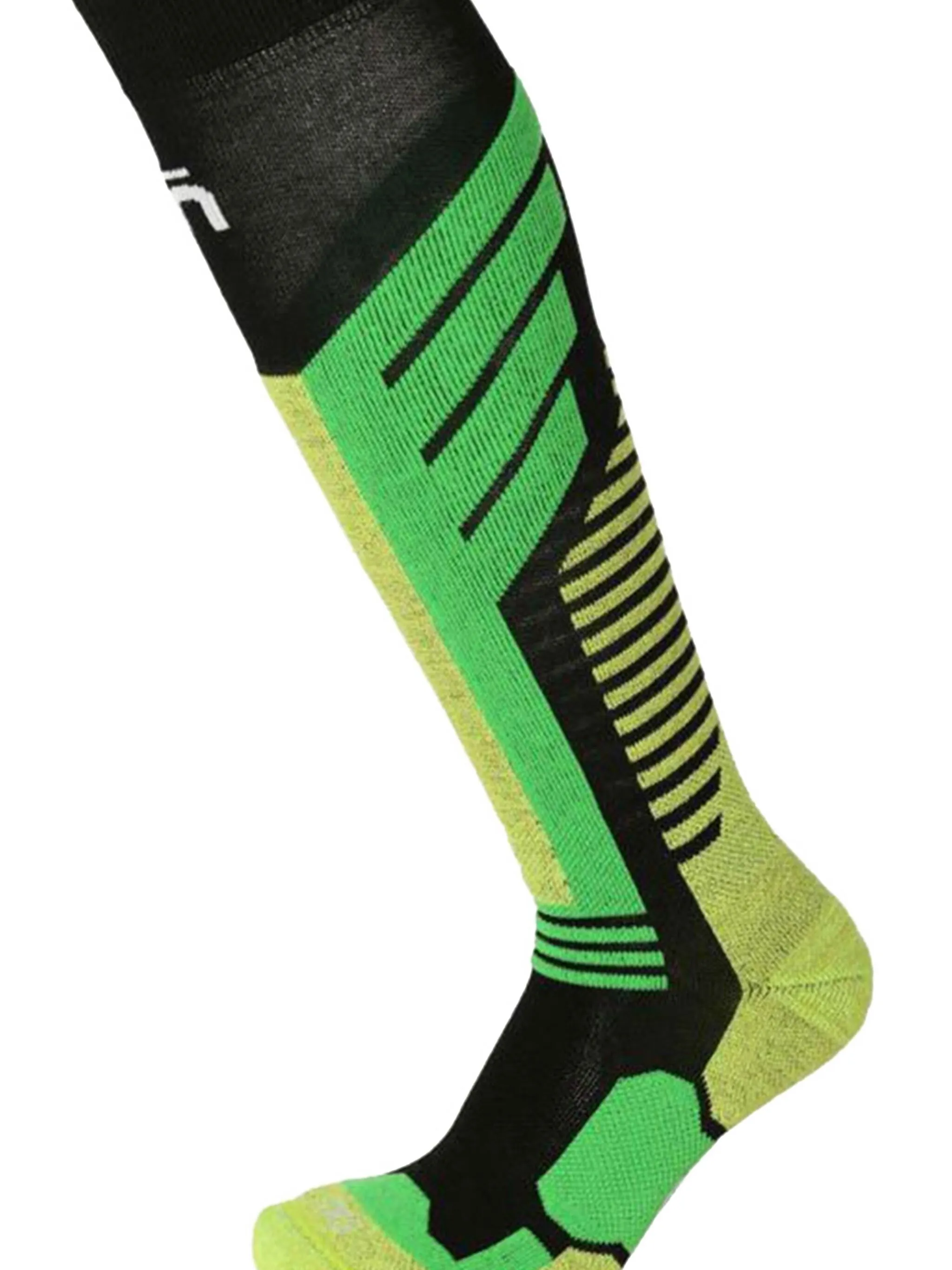 

Носки с графичными вставками Mico Kids, зеленый